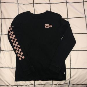 vans long sleeve top